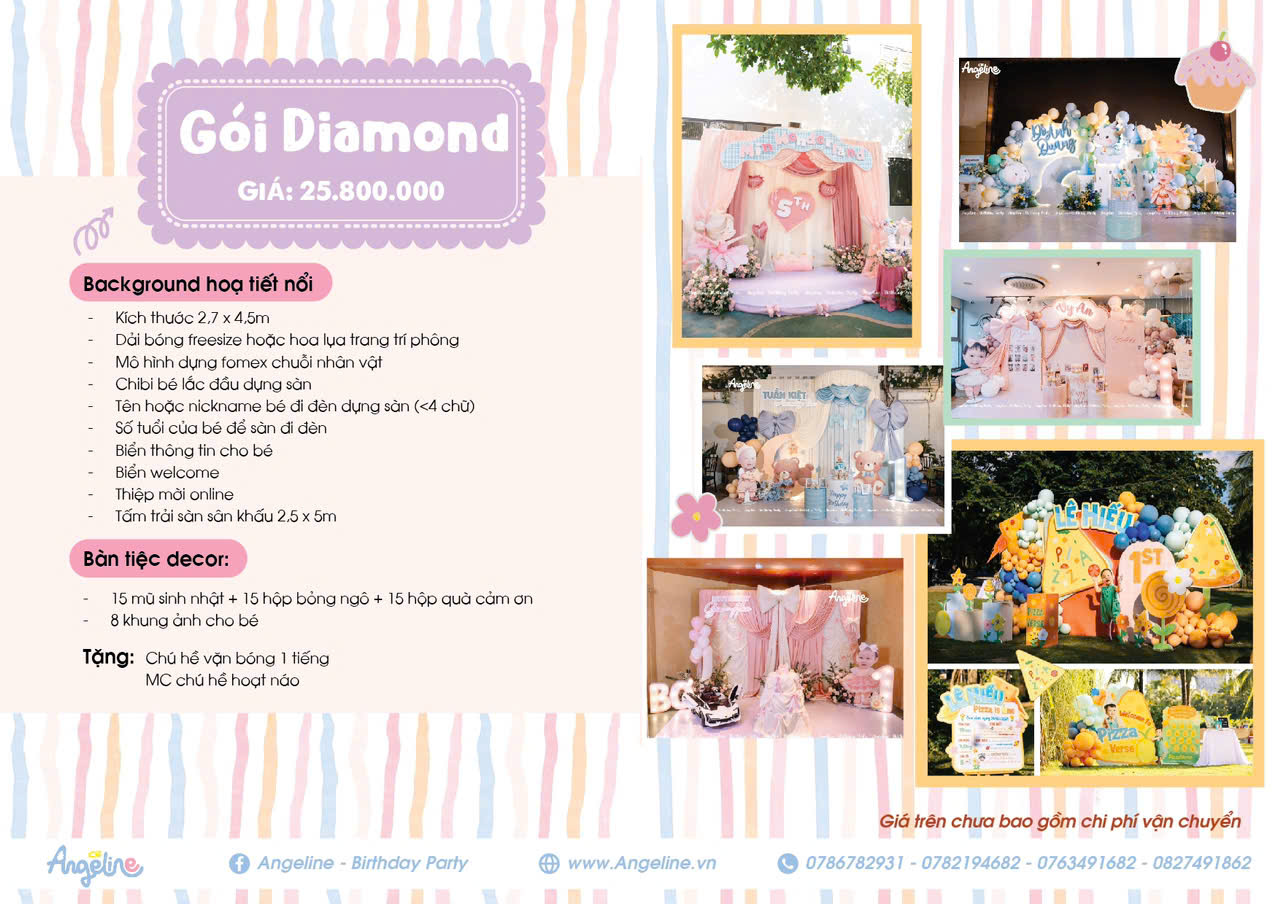 báo giá gói diamond