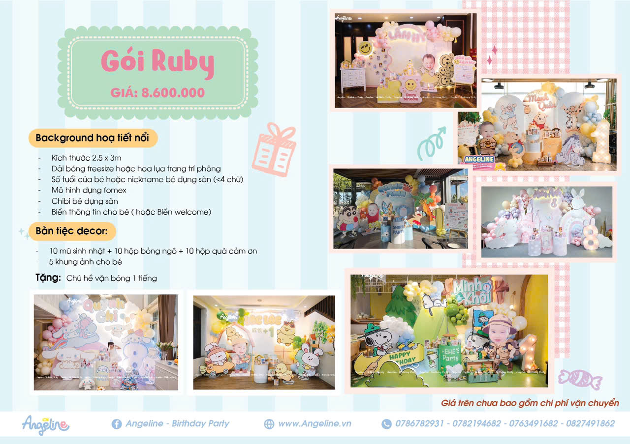 báo giá gói ruby
