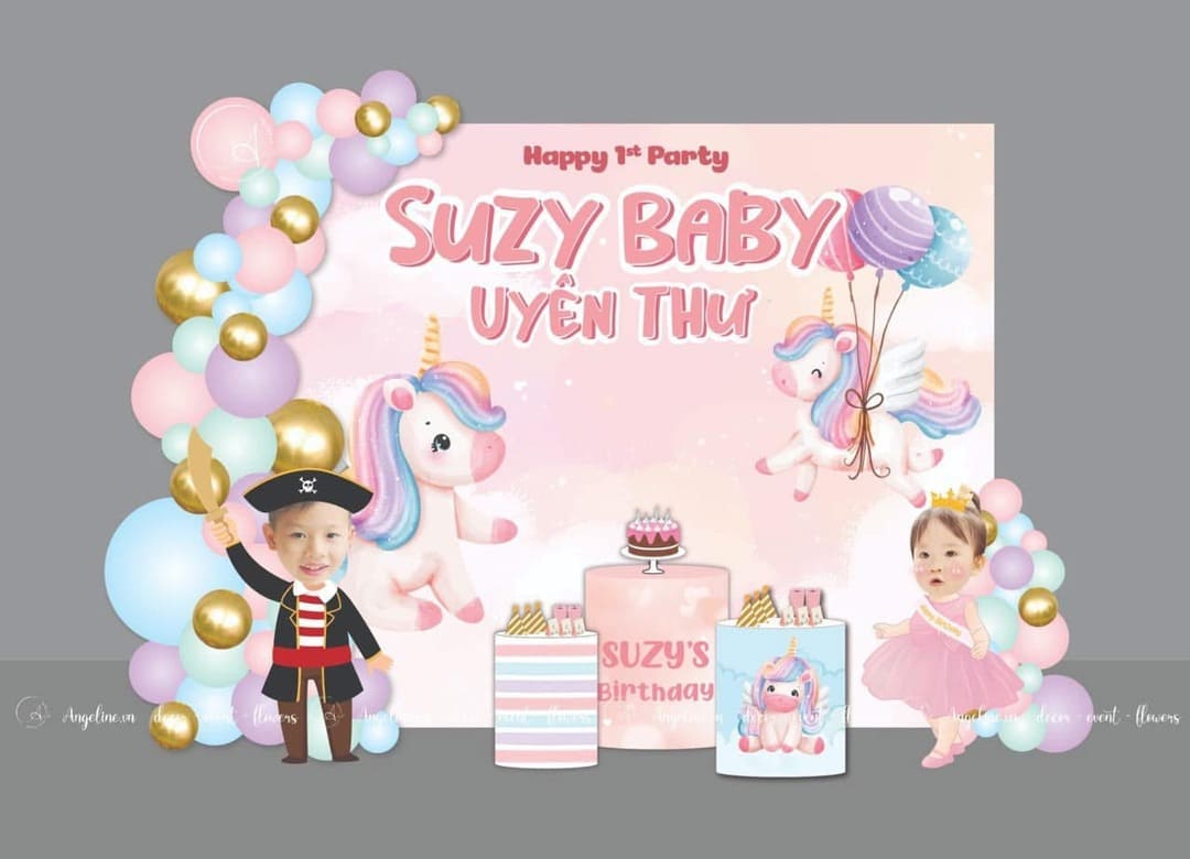 GÓI SINH NHẬT TONY Gói tony bé gái