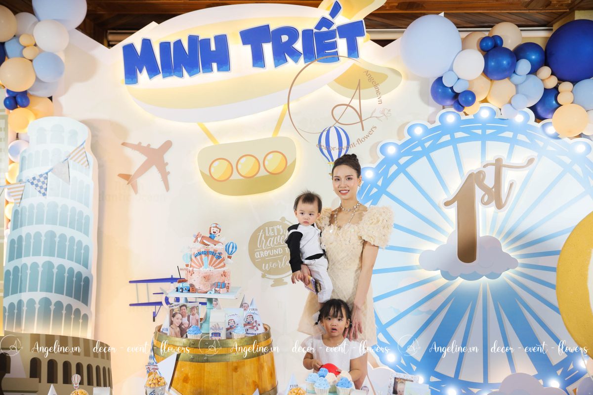 Trang trí thôi nôi bé trai chủ đề em muốn làm phi công IMG 0071