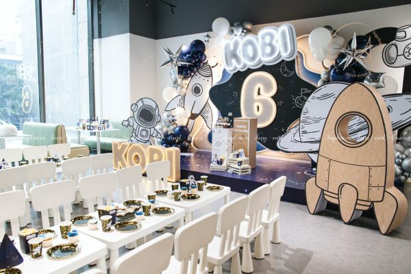 trang trí sinh nhật bé trai