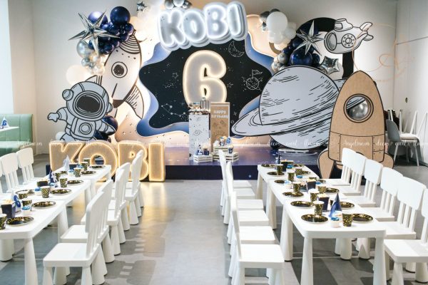 trang trí sinh nhật bé trai