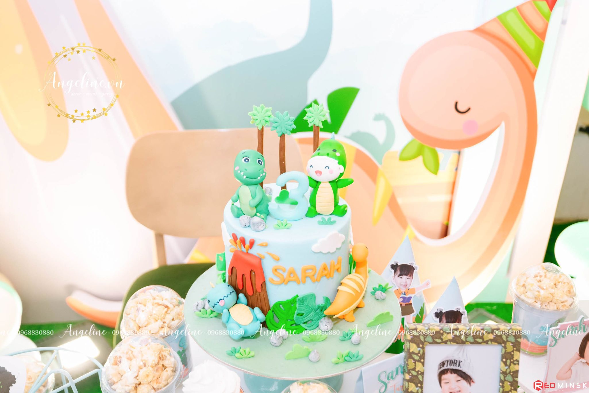 trang trí sinh nhật bé gái