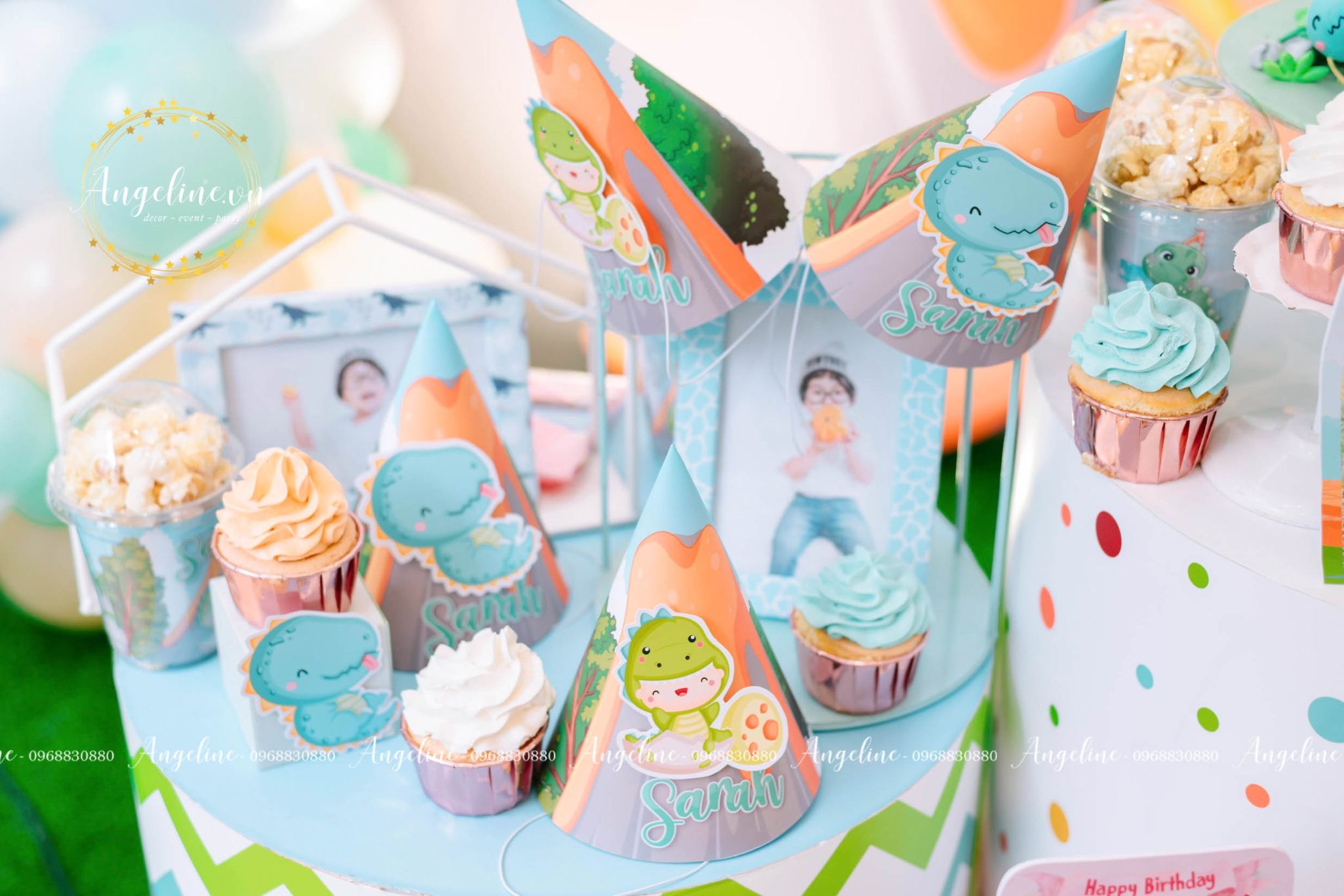 trang trí sinh nhật bé gái