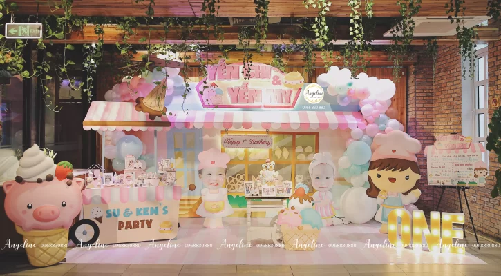 8 GỢI Ý CÁCH TRANG TRÍ SINH NHẬT CHO BÉ YÊU trang tri sinh nhat chu de the gioi ngot ngao