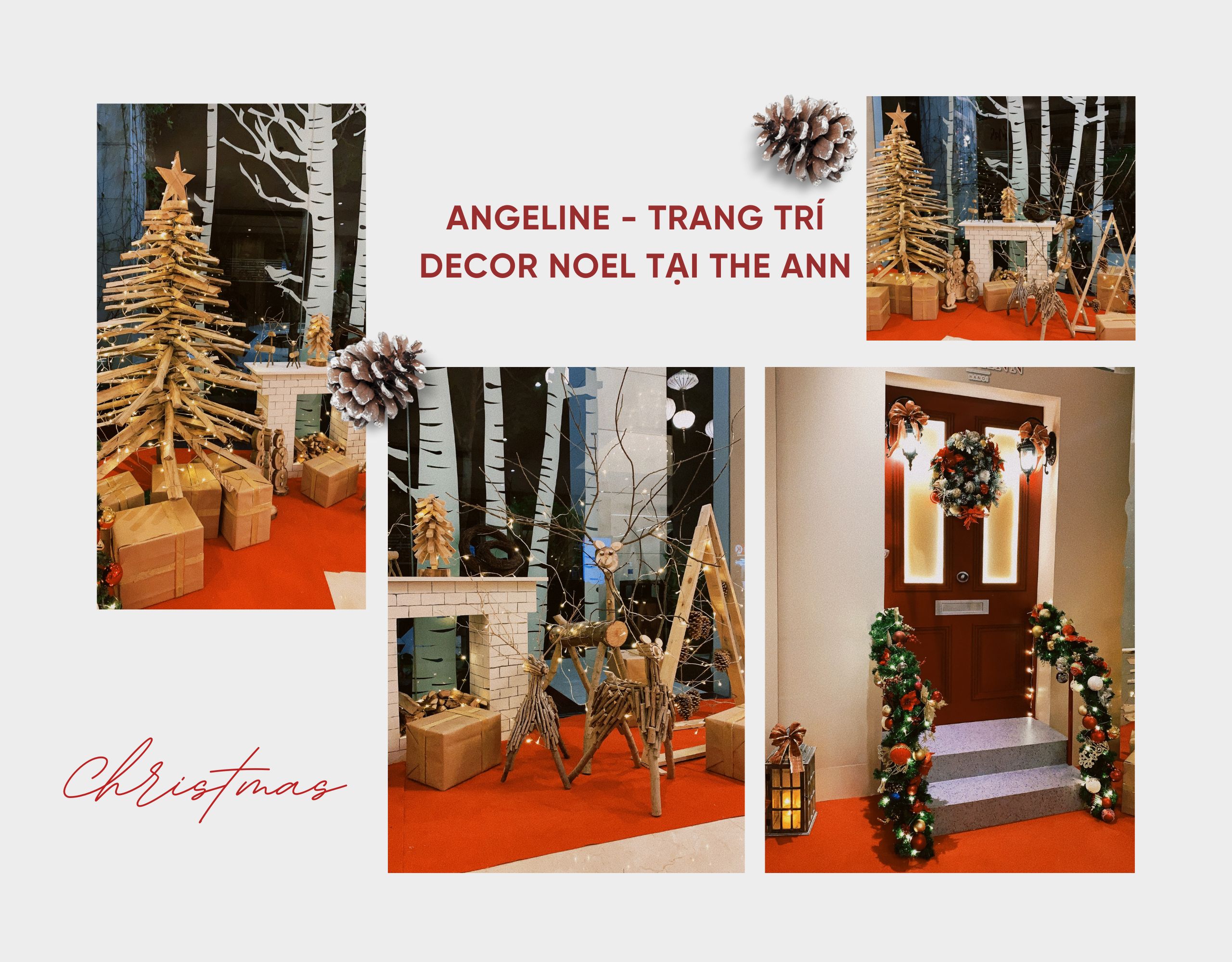 Angeline - trang trí decor Noel Tại The Ann