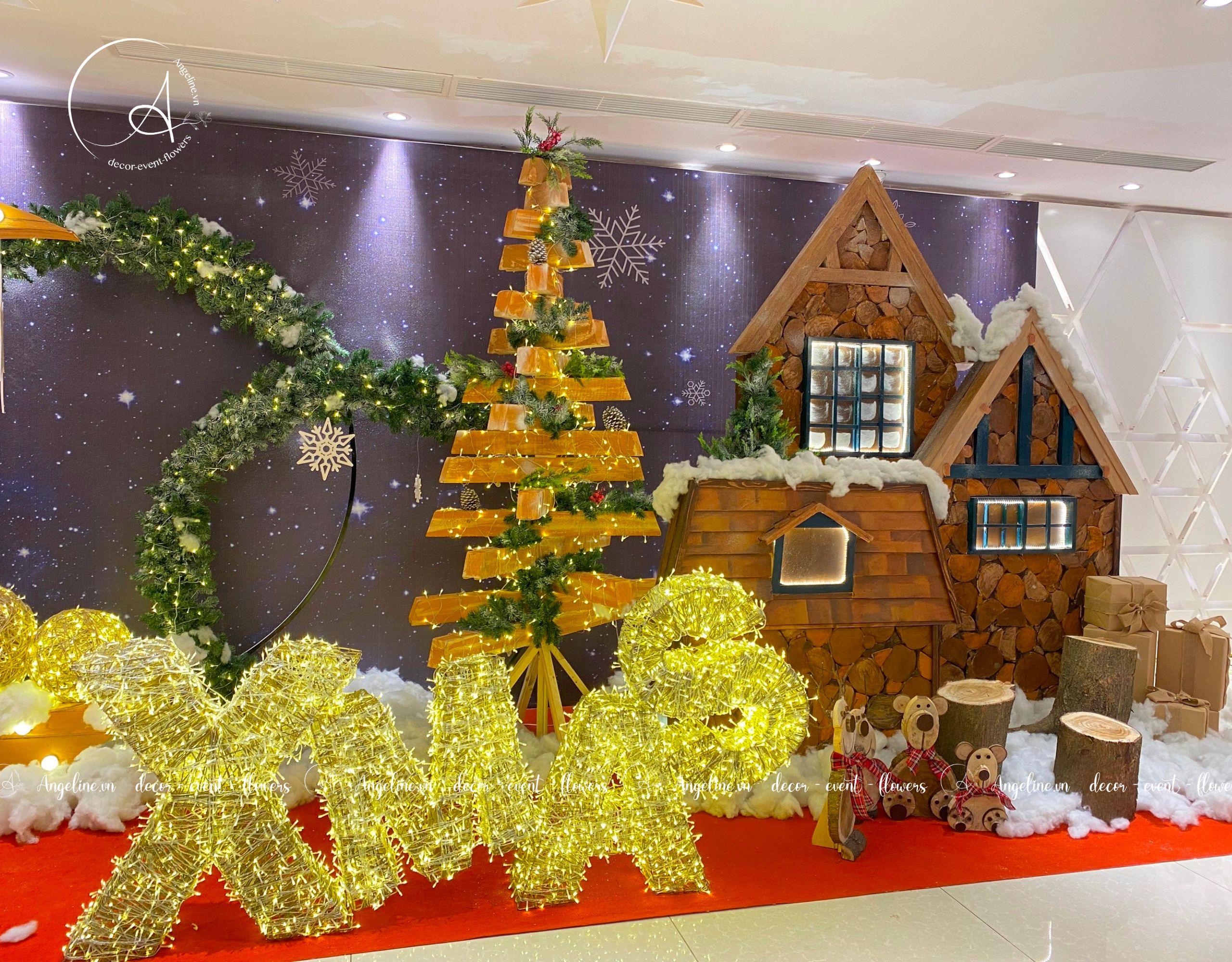 Trang trí Noel kiểu cổ điển đầy độc đáo Trang trí Noel kiểu cổ điển đầy độc đáo