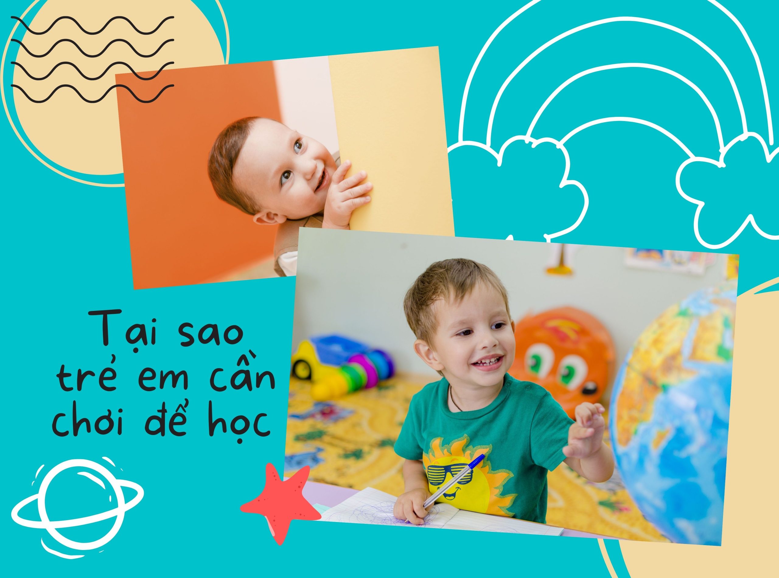 Khám phá lý do tại sao trẻ em cần chơi để học Khám phá lý do tại sao trẻ em cần chơi để học