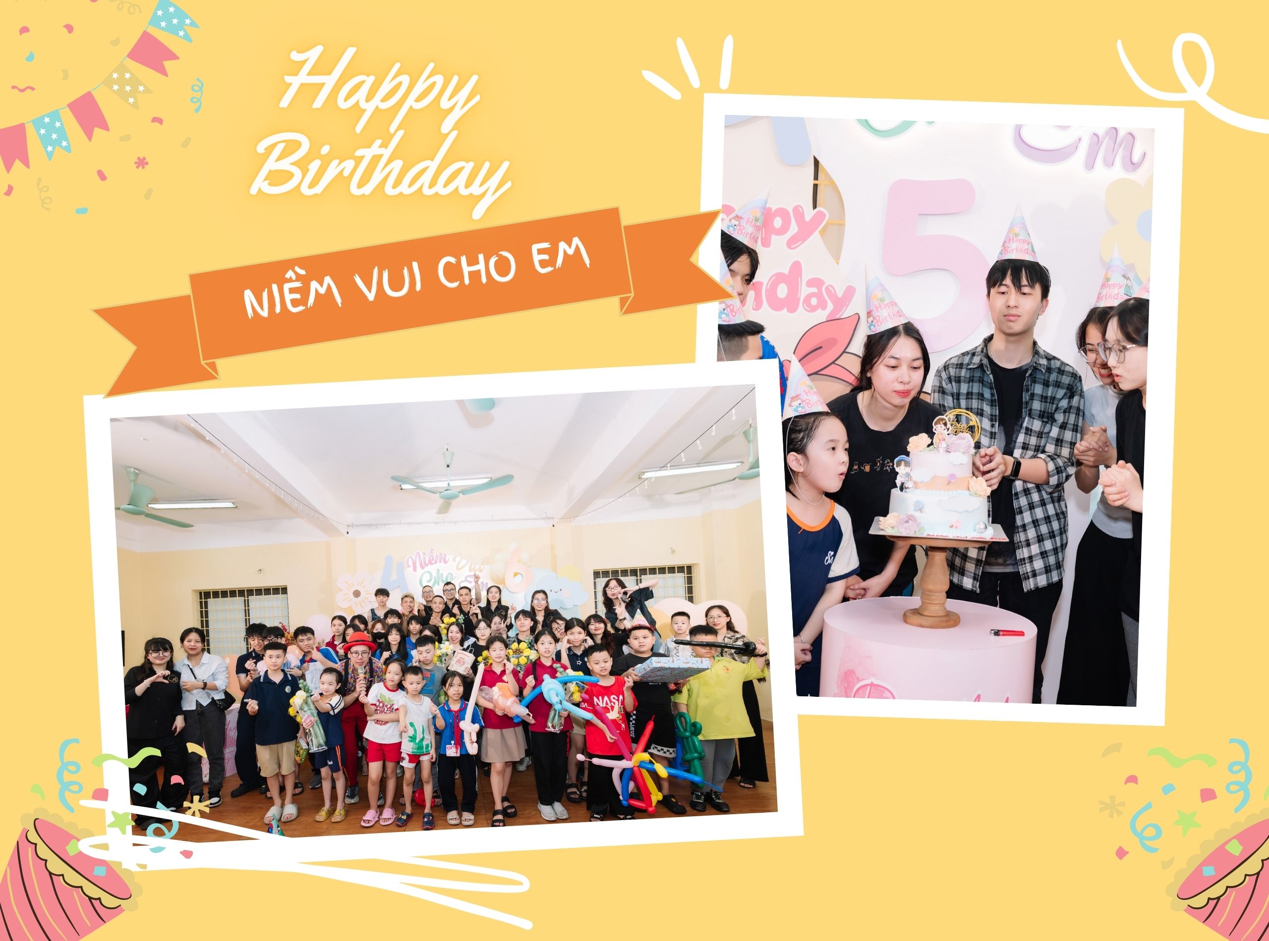 Niềm Vui Cho Em – Dự Án Thiện Nguyện Ý Nghĩa của Angeline