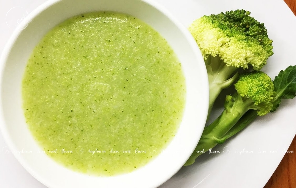 Những Món Ăn Dặm Bổ Dưỡng Và An Toàn Cho Bé Súp lơ xanh và cà rốt