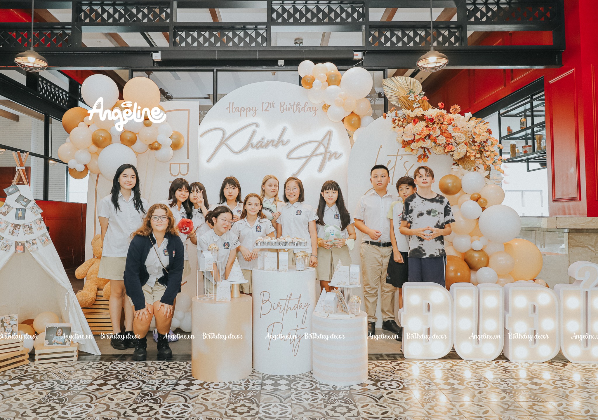 Sinh Nhật Bé Gái Chủ Đề Gấu Teddy - Khánh An 12 Tuổi Sinh Nhật Bé Gái Chủ Đề Gấu Teddy - Khánh An 12 Tuổi