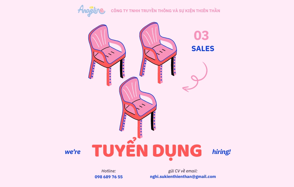 Tuyển Dụng Vị Trí Nhân Viên Kinh Doanh/Sales – 30/5/2024
