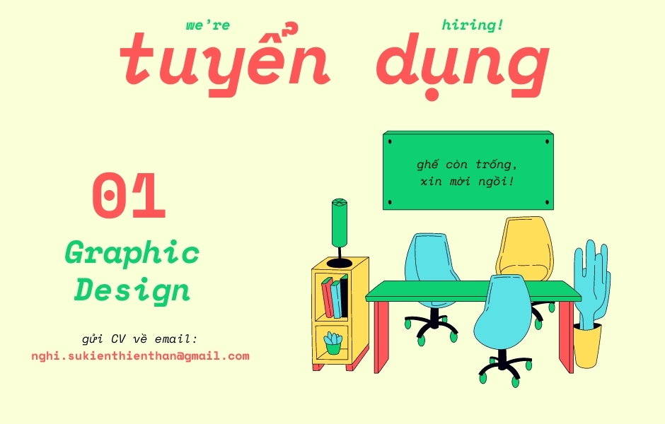 Tuyển Dụng Vị Trí Nhân Viên Thiết Kế – 30/5/2024