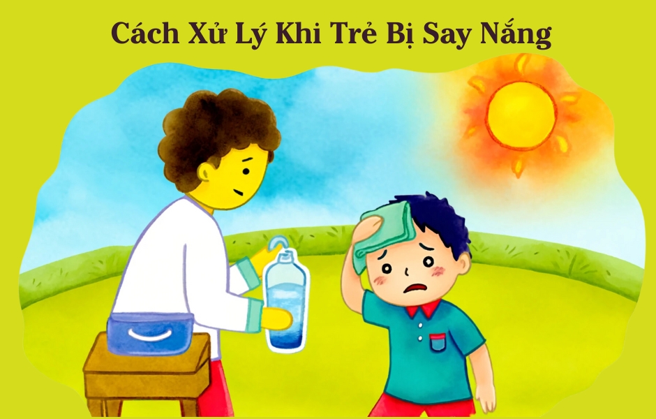 Cách Xử Lý Khi Trẻ Bị Say Nắng