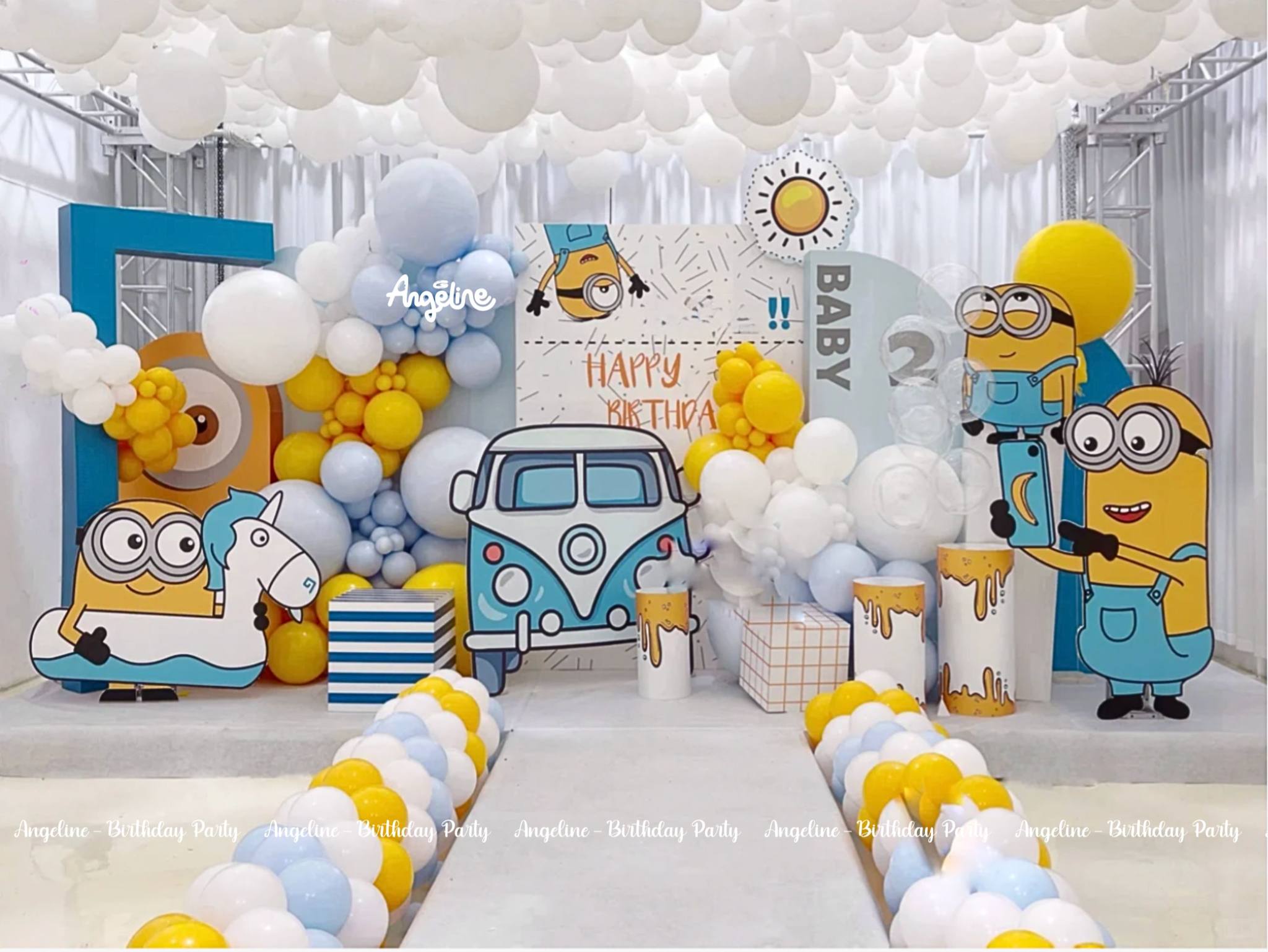 Concept Sinh Nhật Chủ Đề Minions – Trang Trí Sinh Nhật Bé Trai