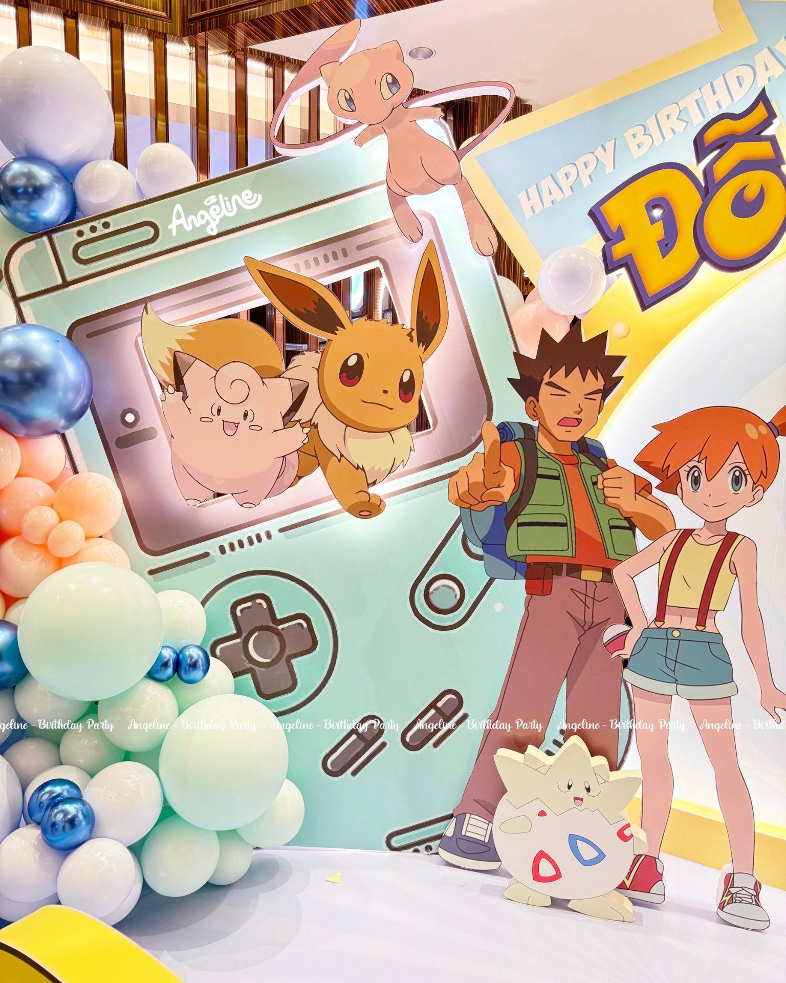 sinh nhật chủ đề pokémon 3