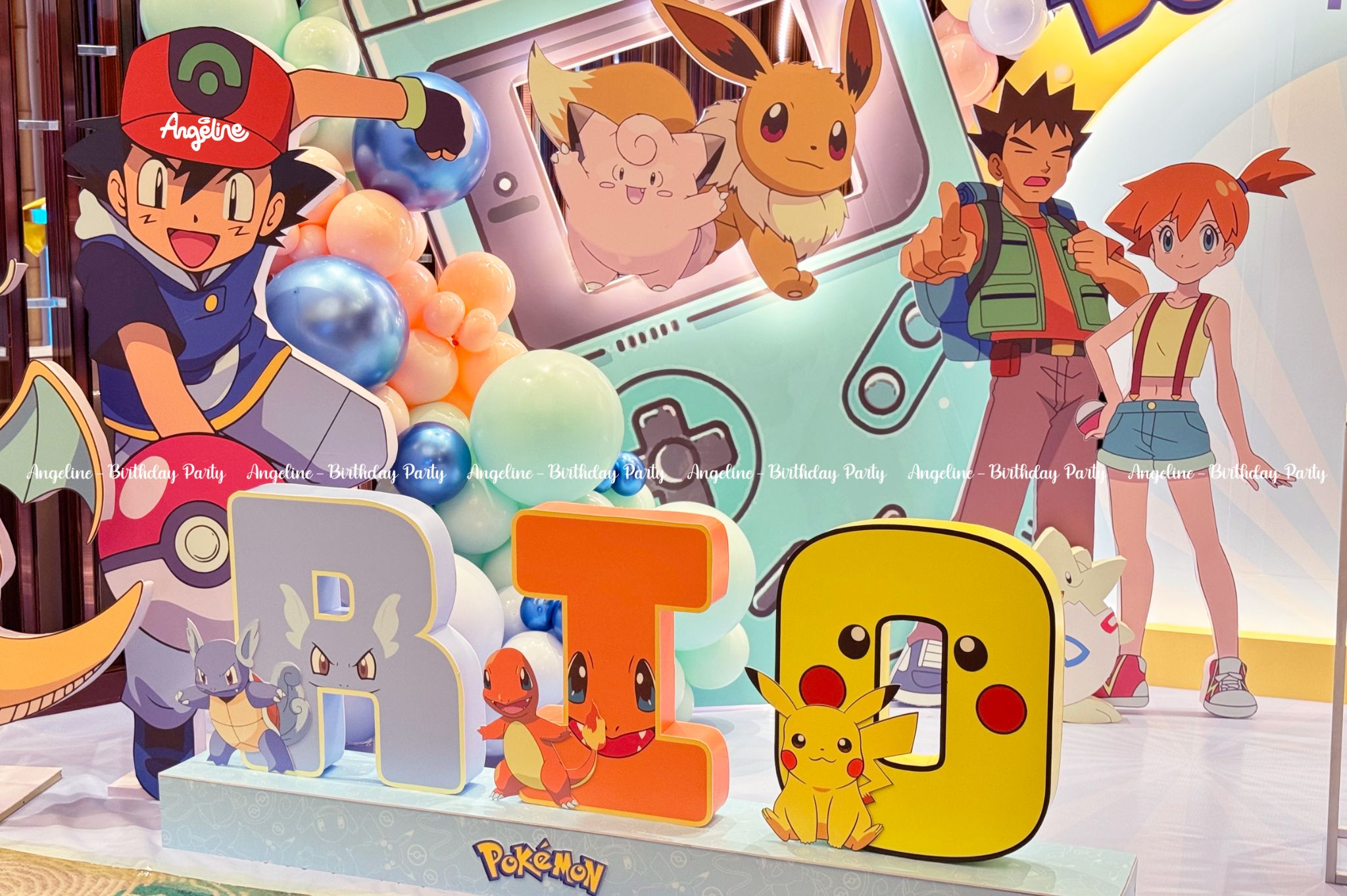 sinh nhật chủ đề pokémon 4