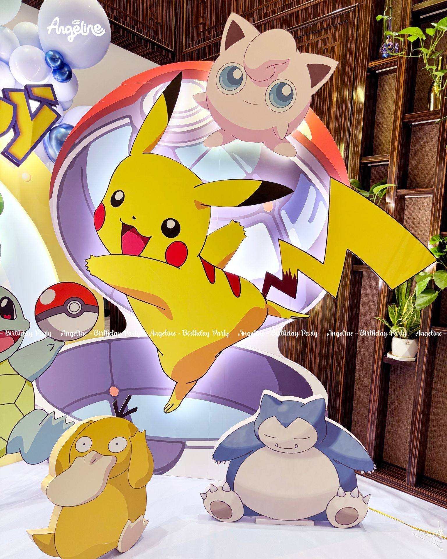 sinh nhật chủ đề pokémon 5