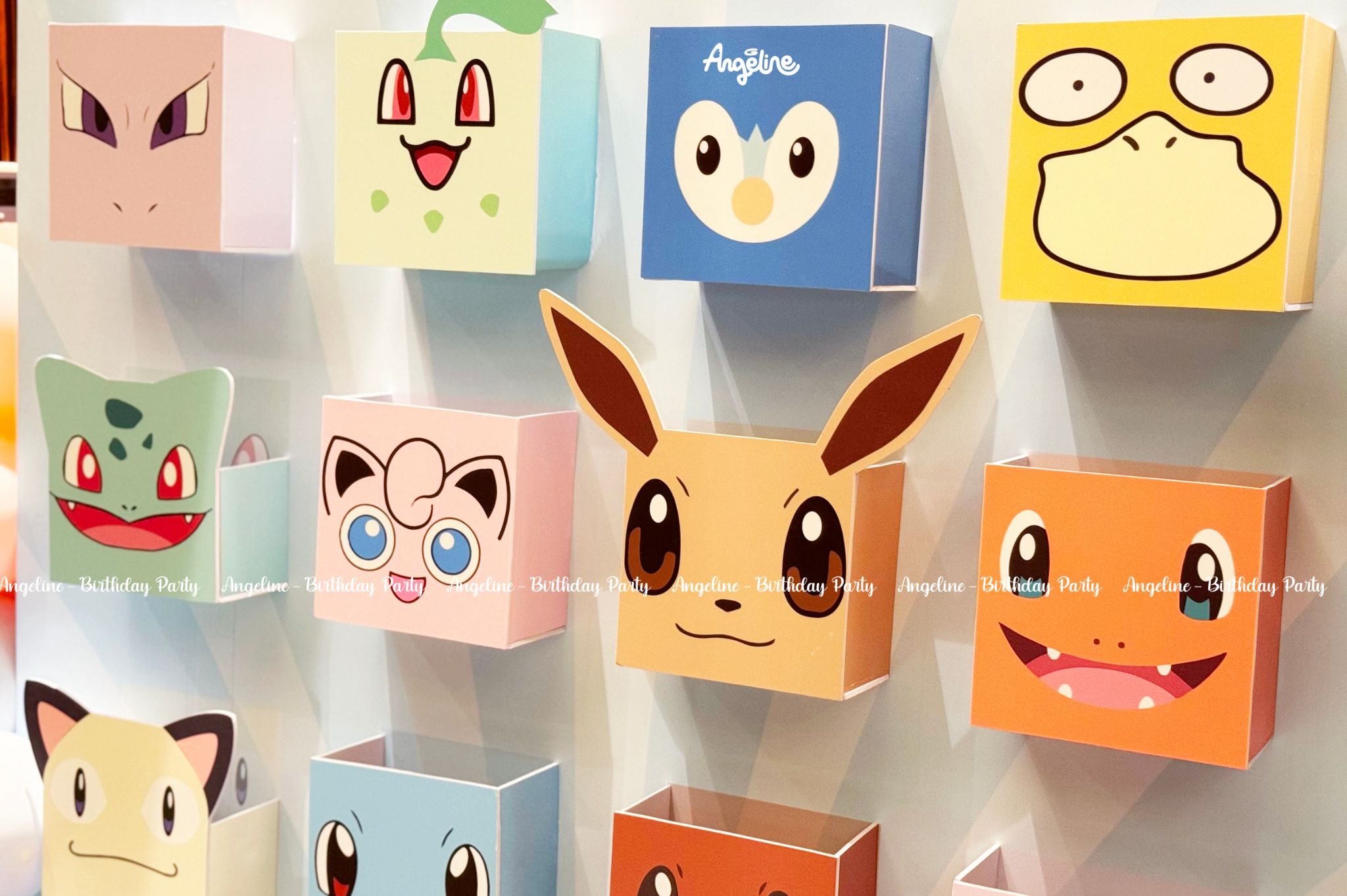 sinh nhật chủ đề pokémon 6