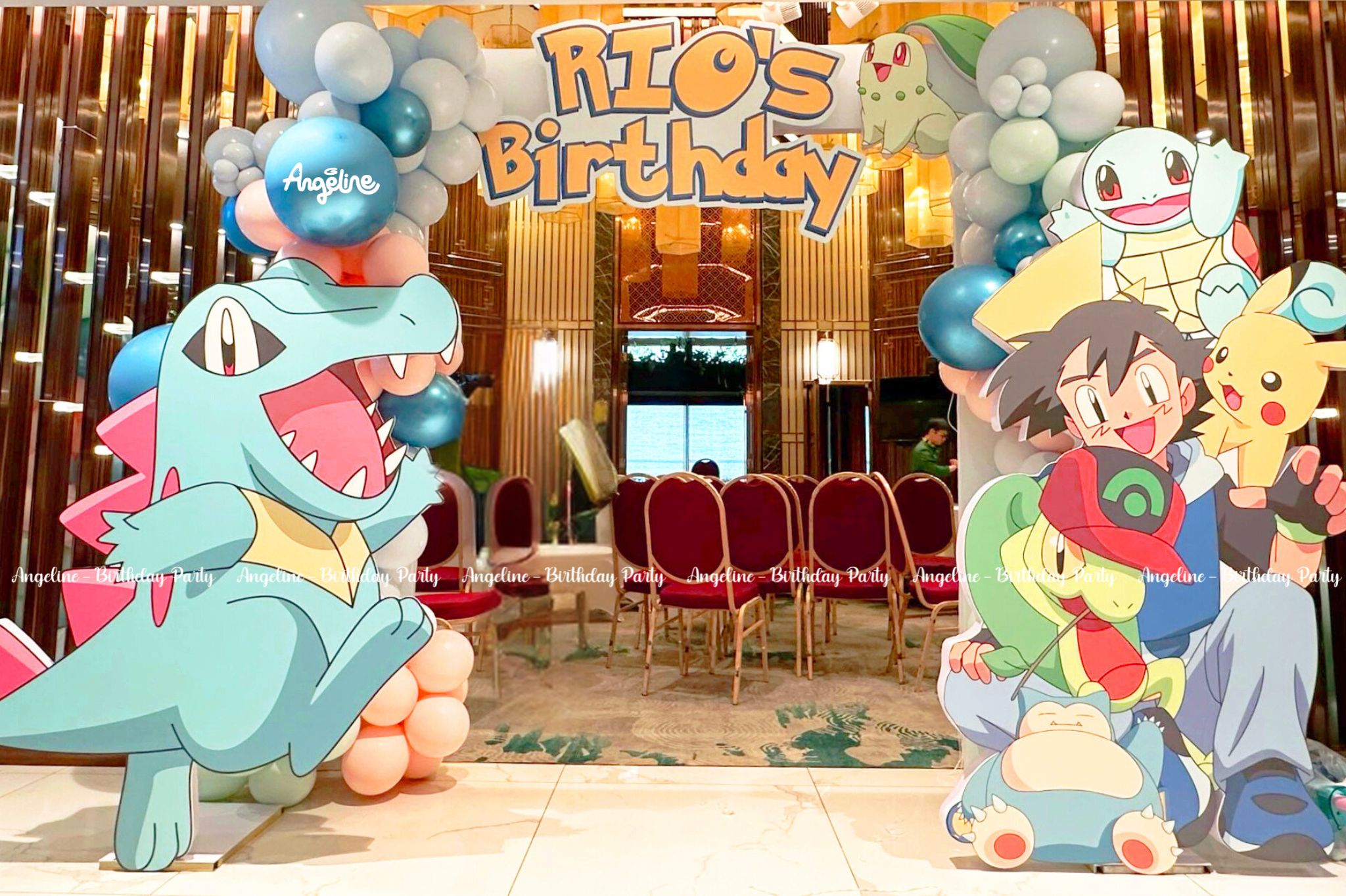 sinh nhật chủ đề pokémon 7