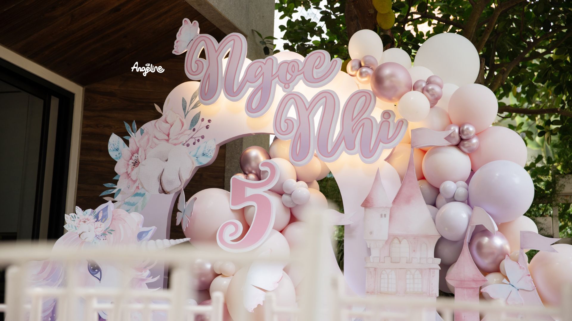 Ngọc Nhi 5 Tuổi - Tổ Chức Sinh Nhật Chủ Đề Unicorn tổ chức sinh nhật chủ đề unicorn