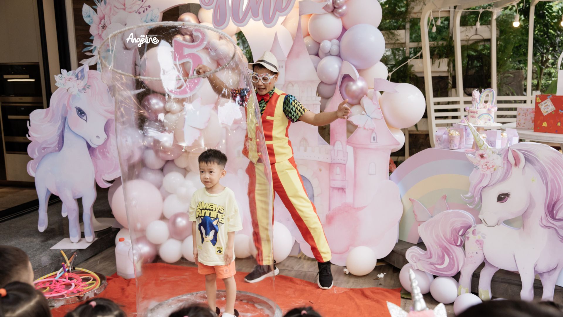 Ngọc Nhi 5 Tuổi - Tổ Chức Sinh Nhật Chủ Đề Unicorn tổ chức sinh nhật chủ đề unicorn 3