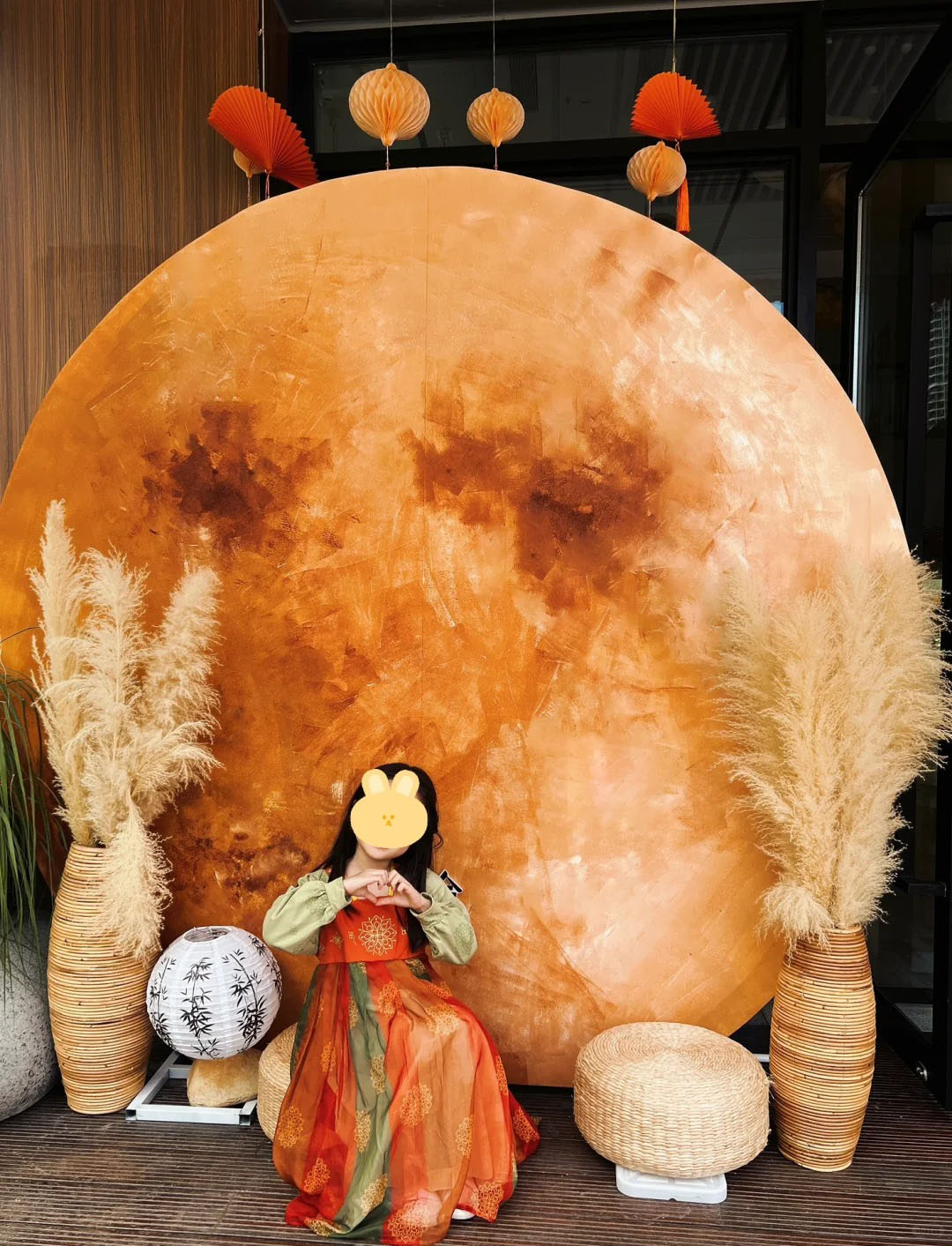 Mẫu trang trí trung thu đẹp cho gia đình