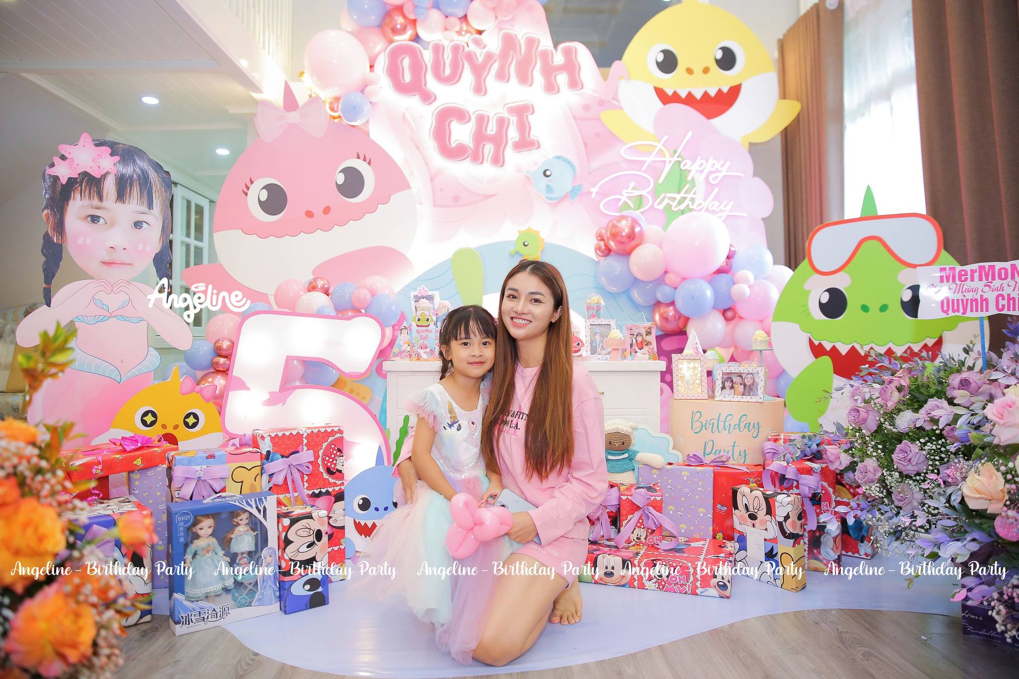 Tiệc sinh nhật chủ đề Baby Shark