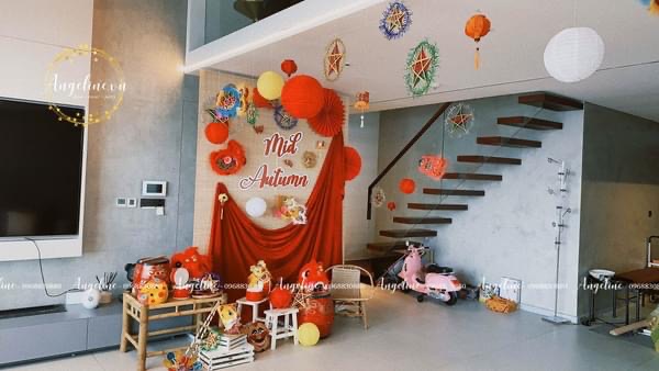 dịch vụ trang trí trung thu cho gia đình