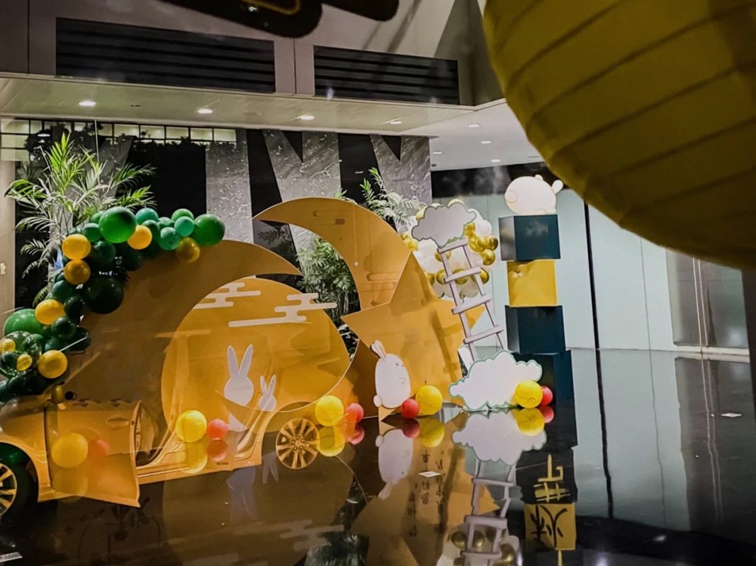 trang trí trung thu cho văn phòng