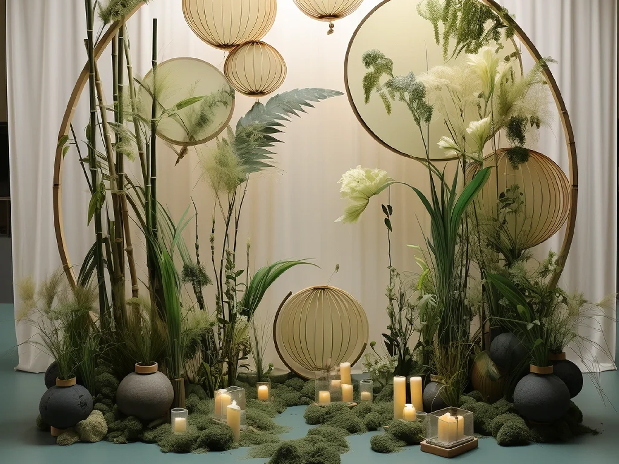 trang trí trung thu tại nhà