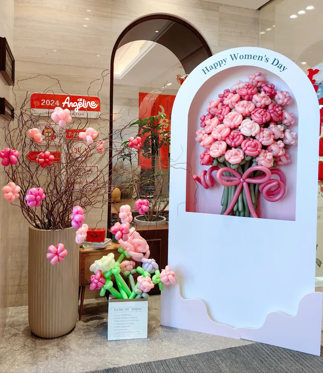 Backdrop cho ngày phụ nữ Việt Nam 20/10