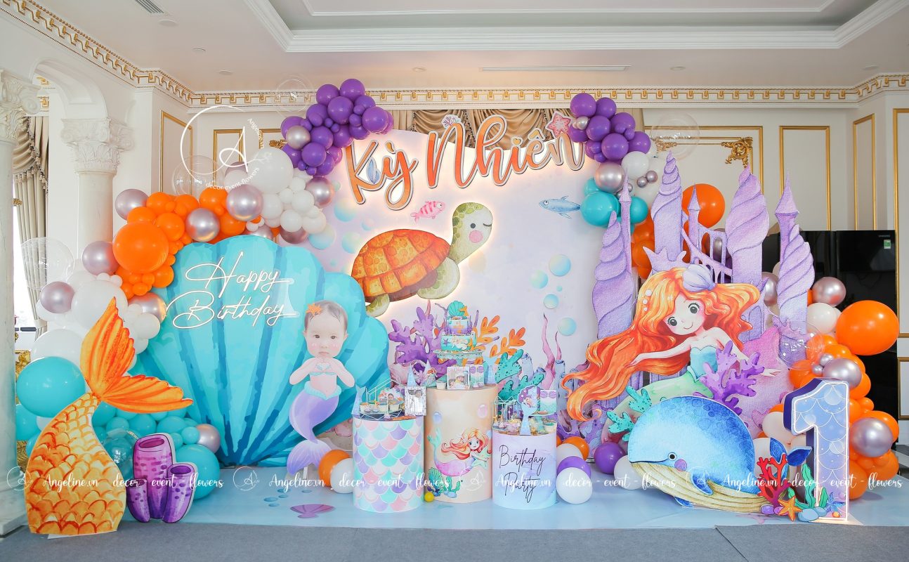 Chủ đề biển cả phù hợp cho cả bé trai và bé gái