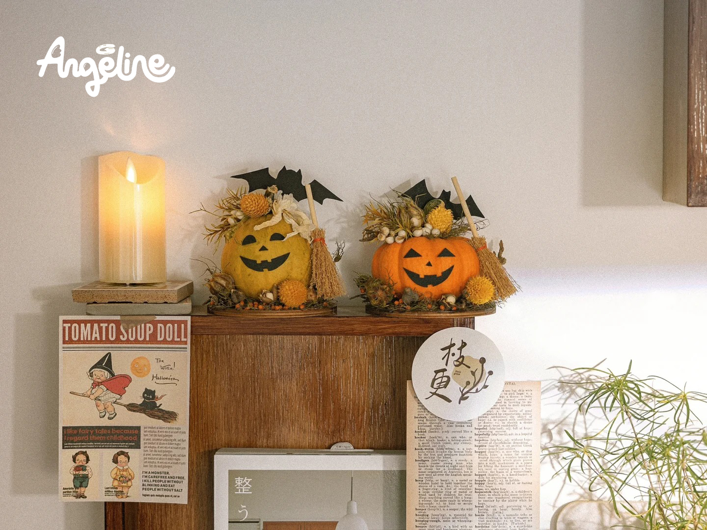 Đèn bí ngô làm sẵn