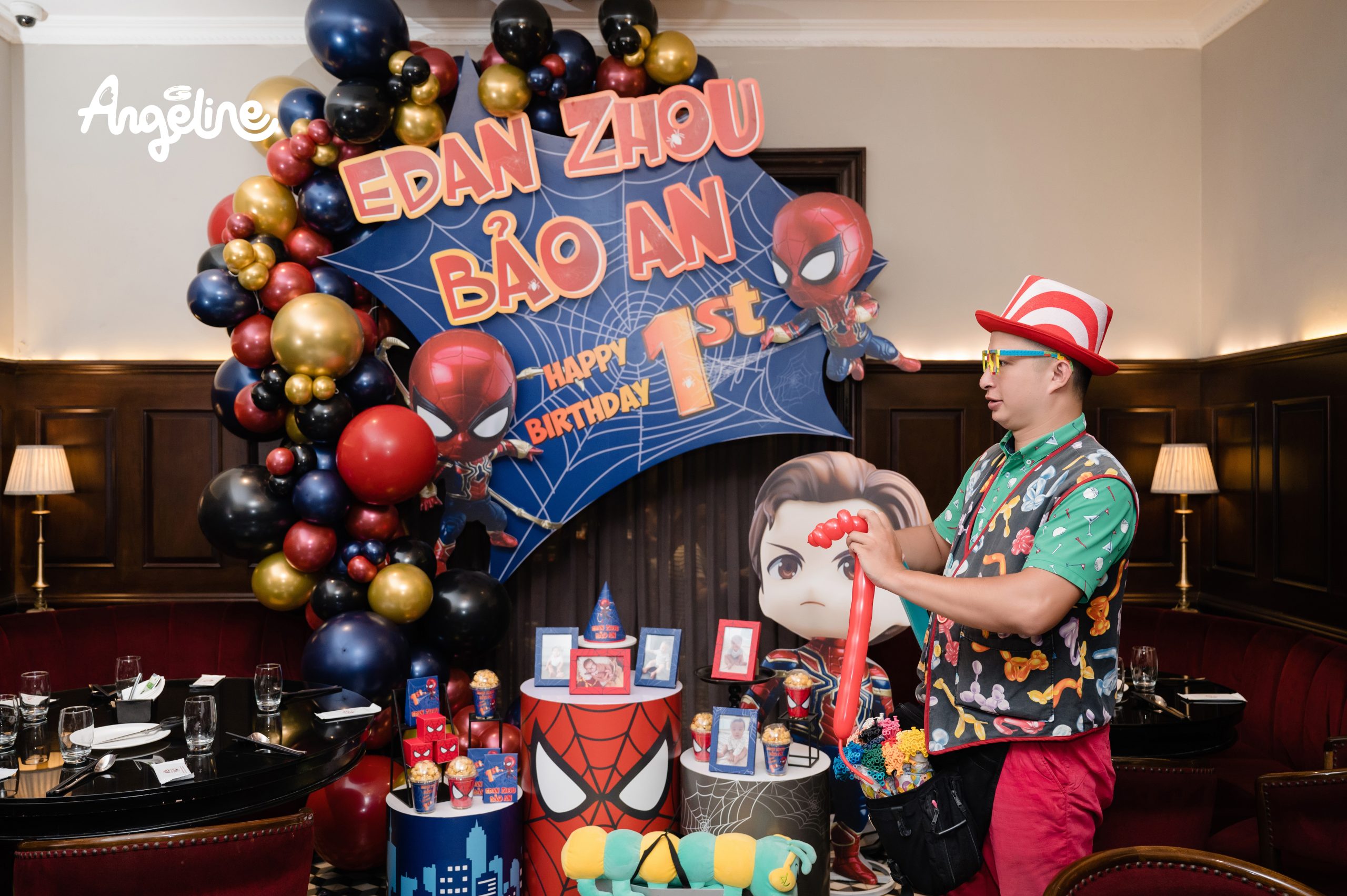Tổ Chức Sinh Nhật Tại Nhà Hàng Maison Sen Buffet - Bảo An 1 Tuổi Tổ chức sinh nhật tại nhà hàng Maison Sen Buffet