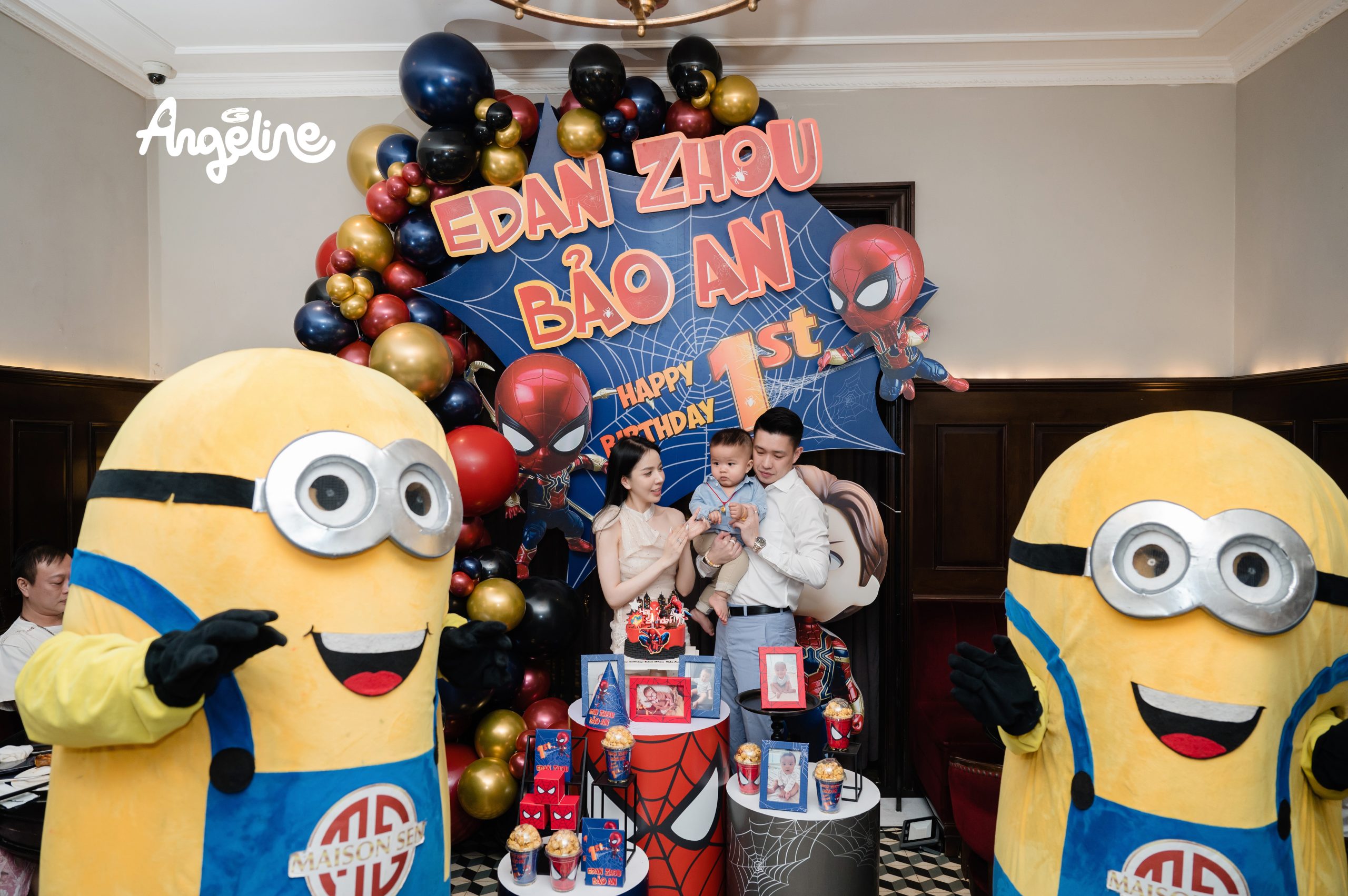Tổ Chức Sinh Nhật Tại Nhà Hàng Maison Sen Buffet - Bảo An 1 Tuổi Tổ chức sinh nhật tại nhà hàng Maison Sen Buffet