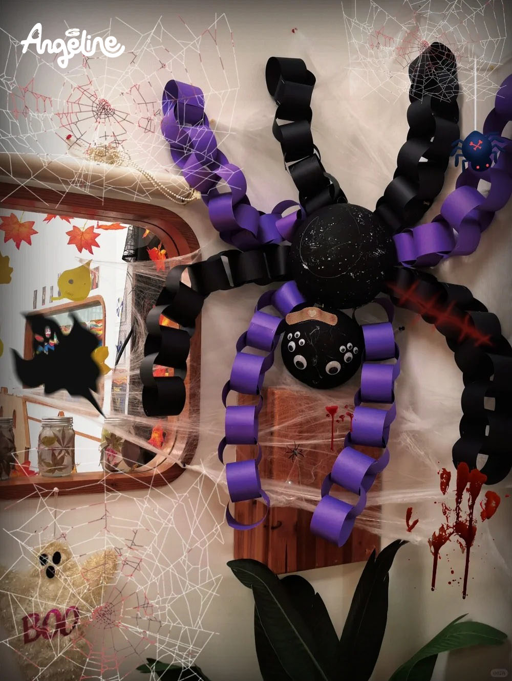 Tạo hiệu ứng mạng nhện khổng lồ