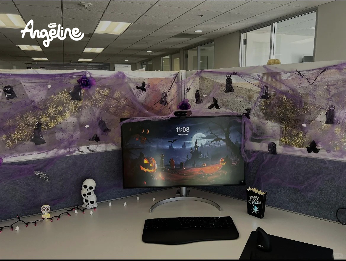 Trang trí Halloween cho văn phòng