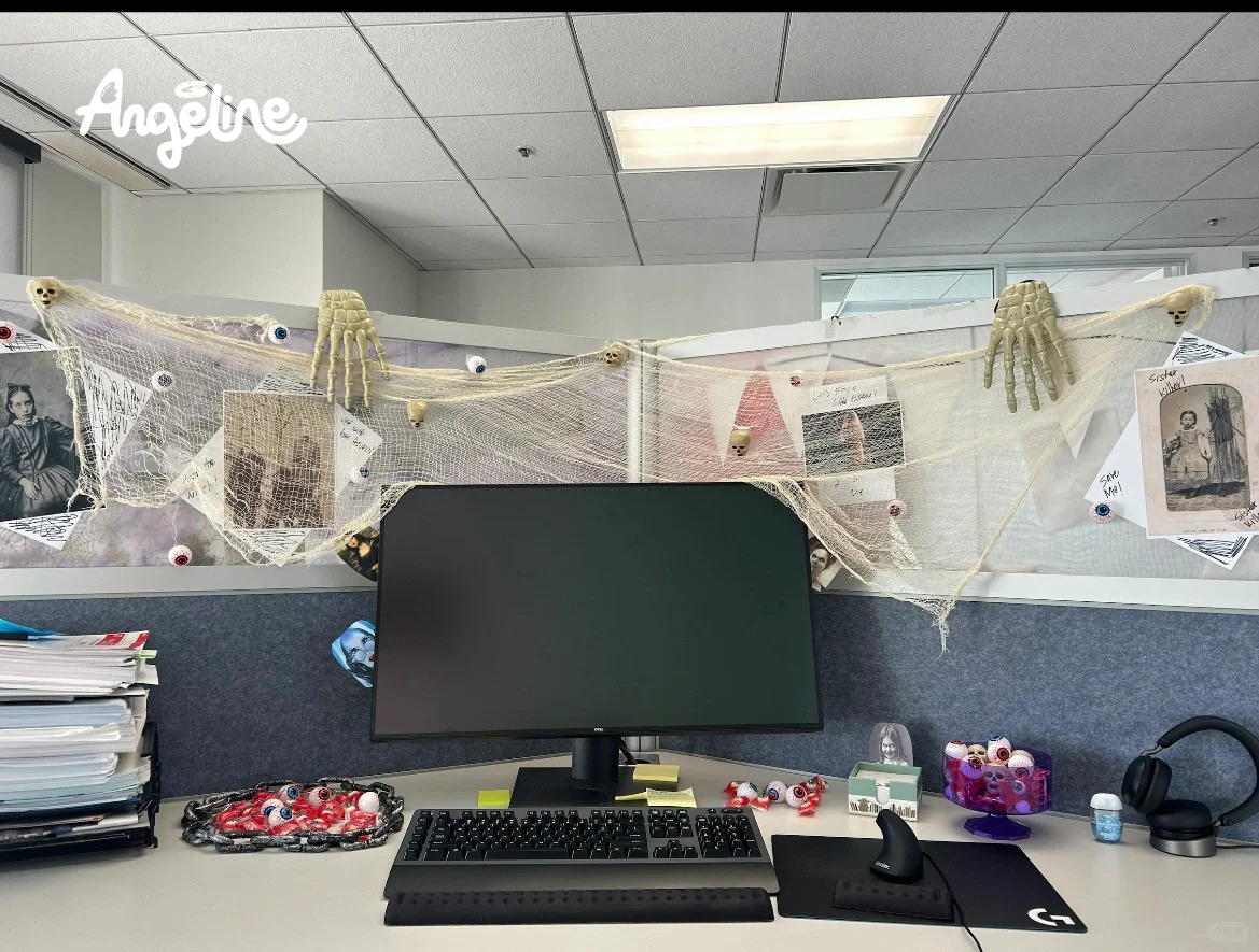 Trang trí Halloween cho văn phòng