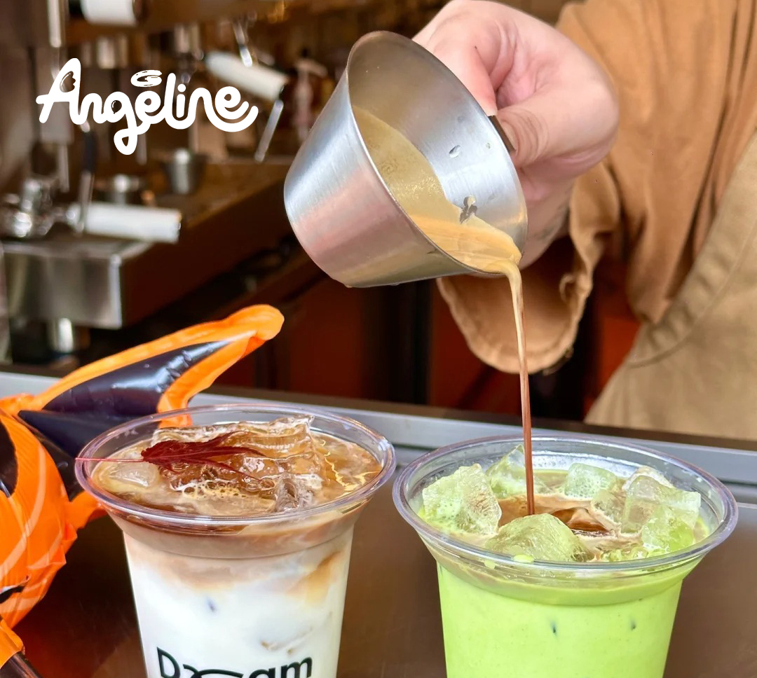 Trang trí Halloween quán cà phê