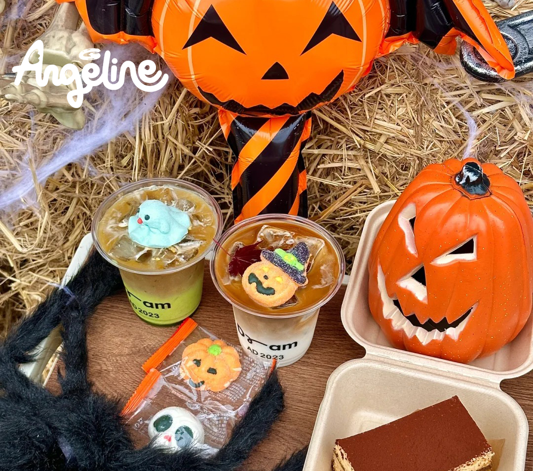 Trang trí Halloween quán cà phê