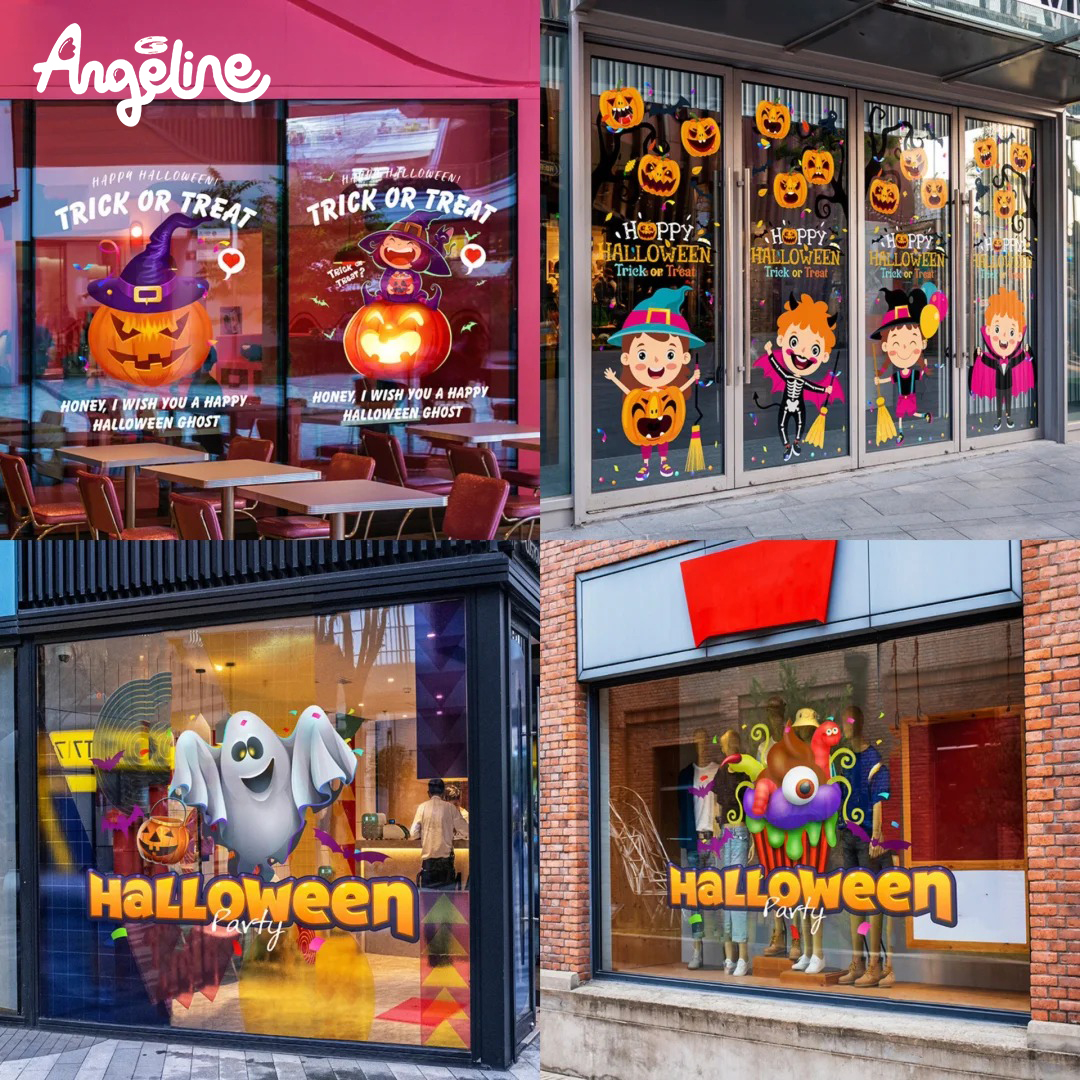 Trang trí cửa bằng decal