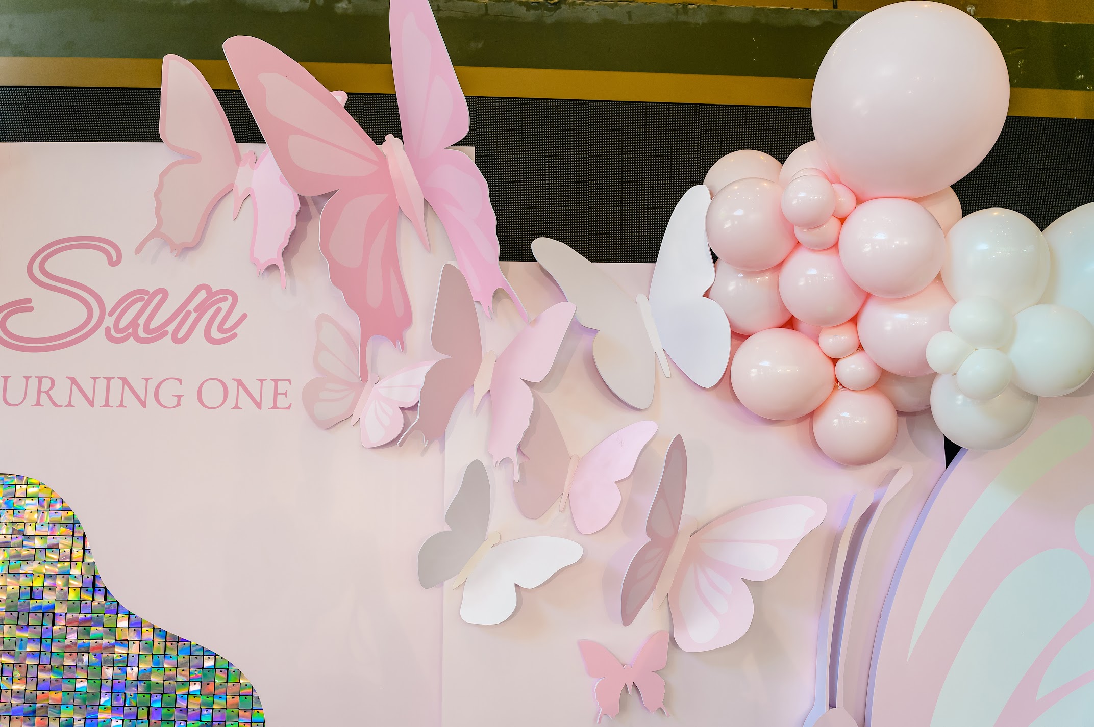 Trang trí sinh nhật bé Tuệ San