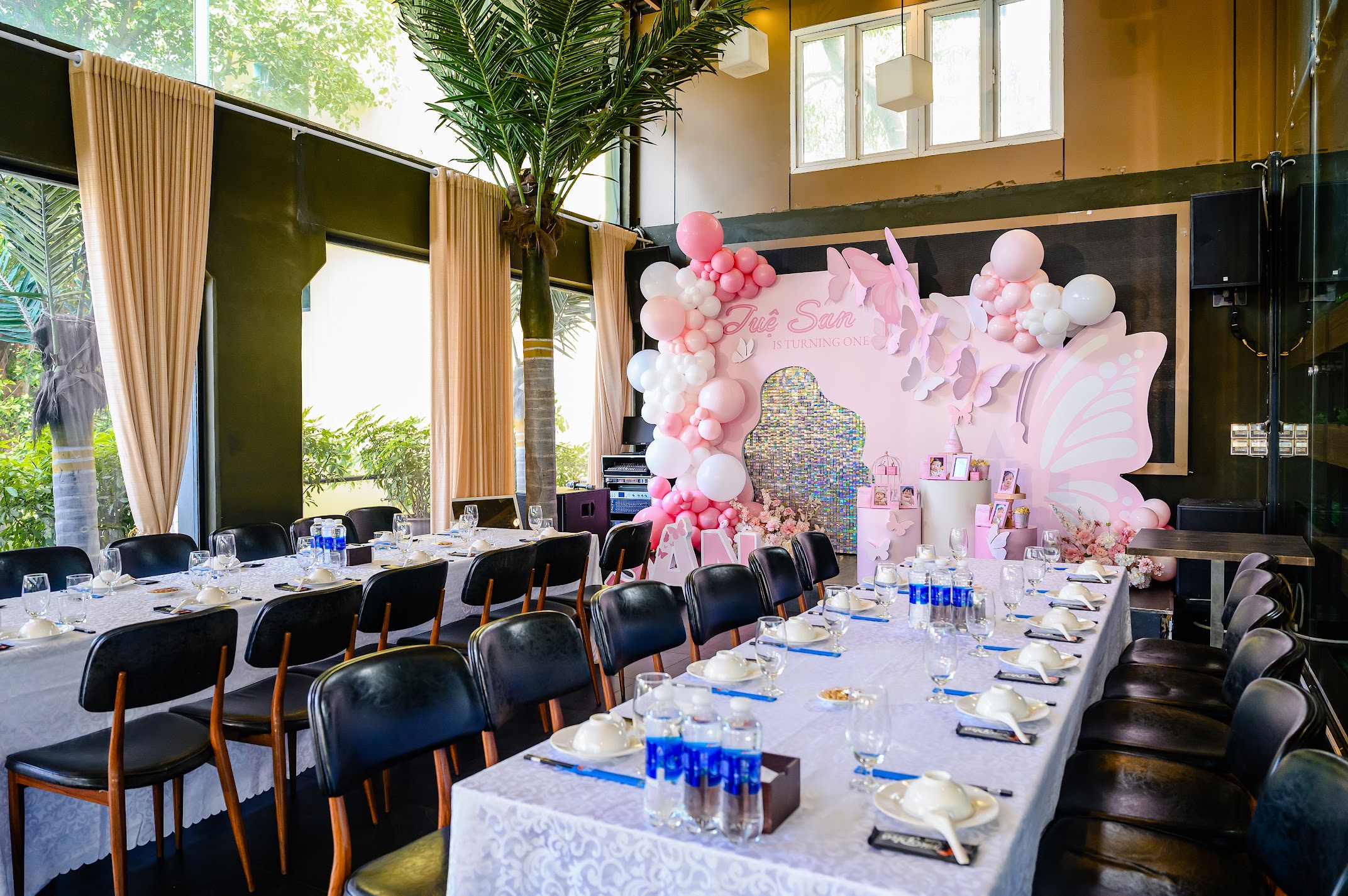 Trang trí sinh nhật bé gái