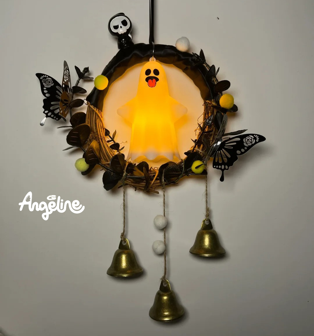 Vòng treo cửa Halloween