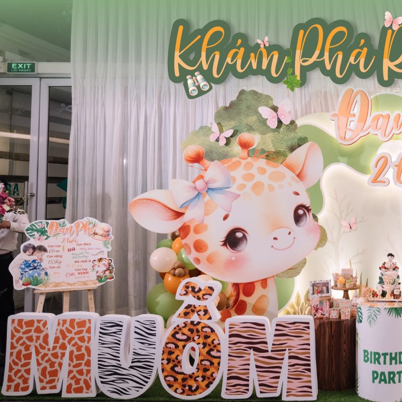 trang trí sinh nhật