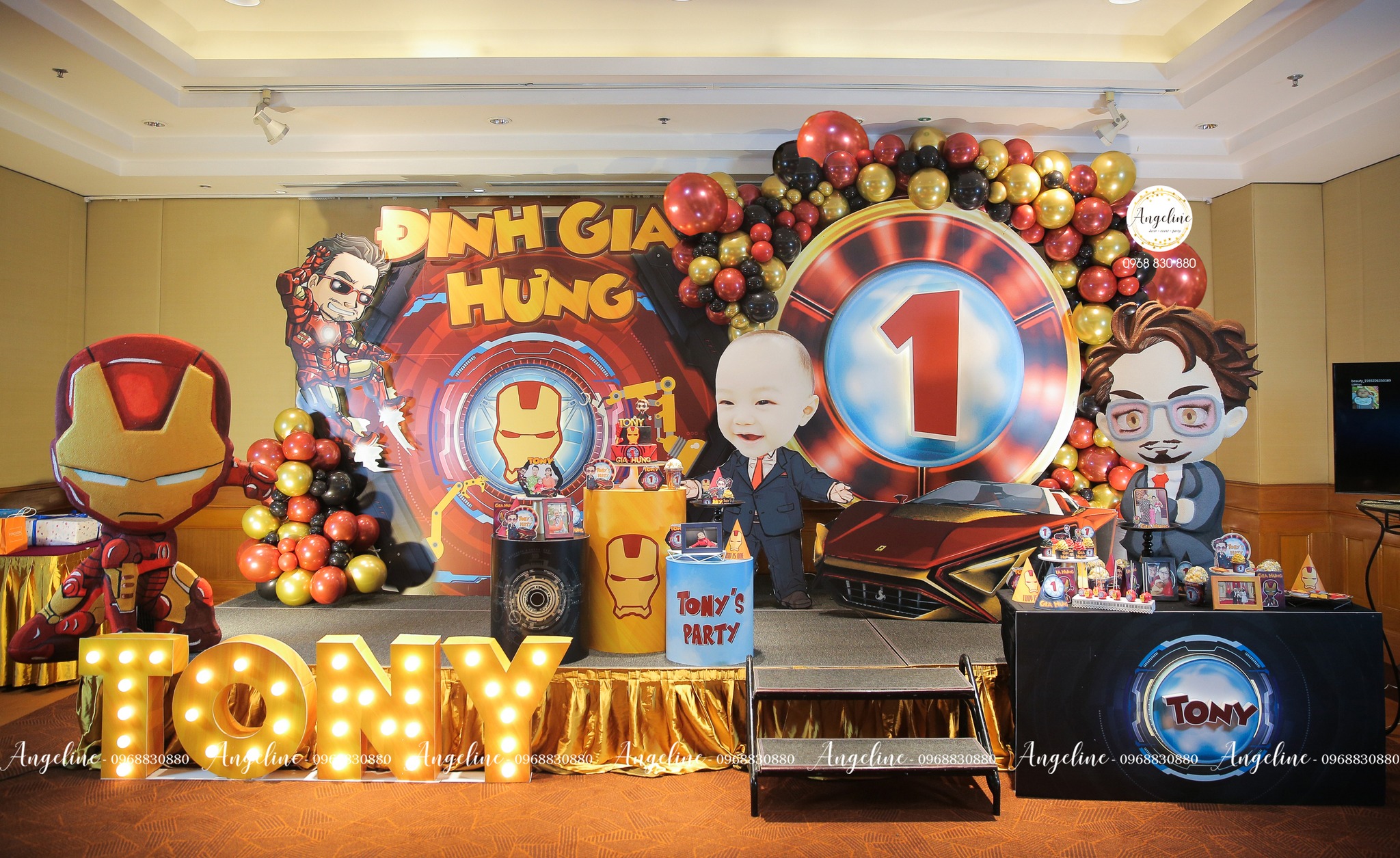 Decor Sinh Nhật Bé Trai Theo Xu Hướng Mới – Đẹp Và Độc Đáo