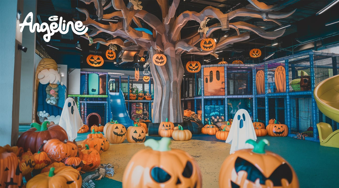 Halloween tại khu vui chơi trẻ em