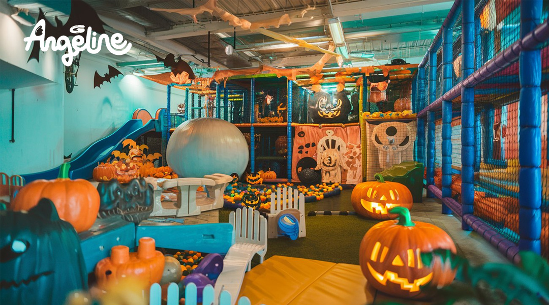 Hình ảnh trang trí Halloween ở khu vui chơin trẻ em