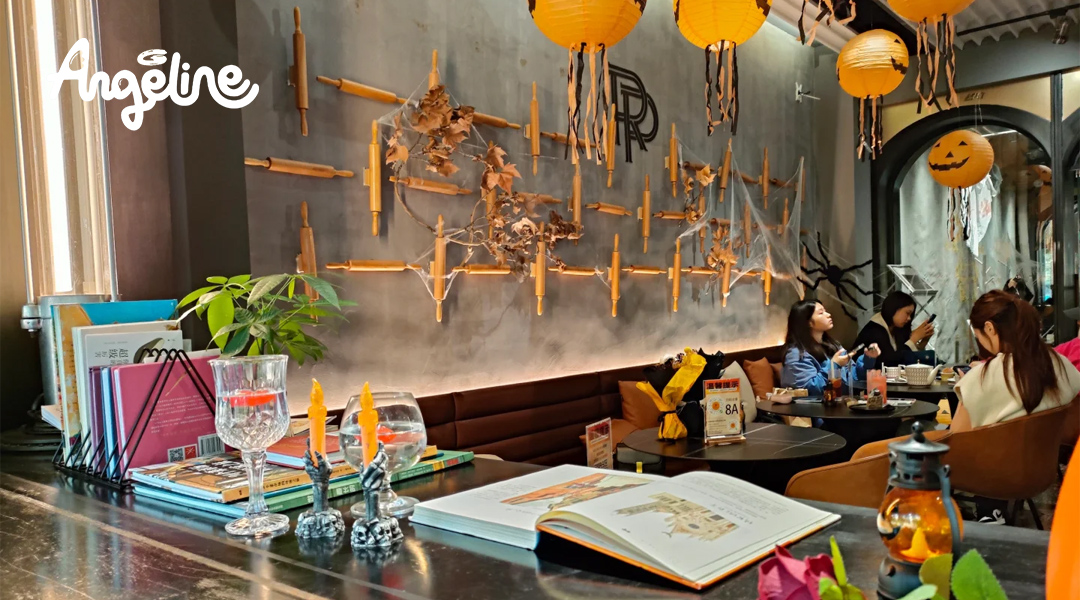 Hình ảnh trang trí Halloween ở nhà hàng